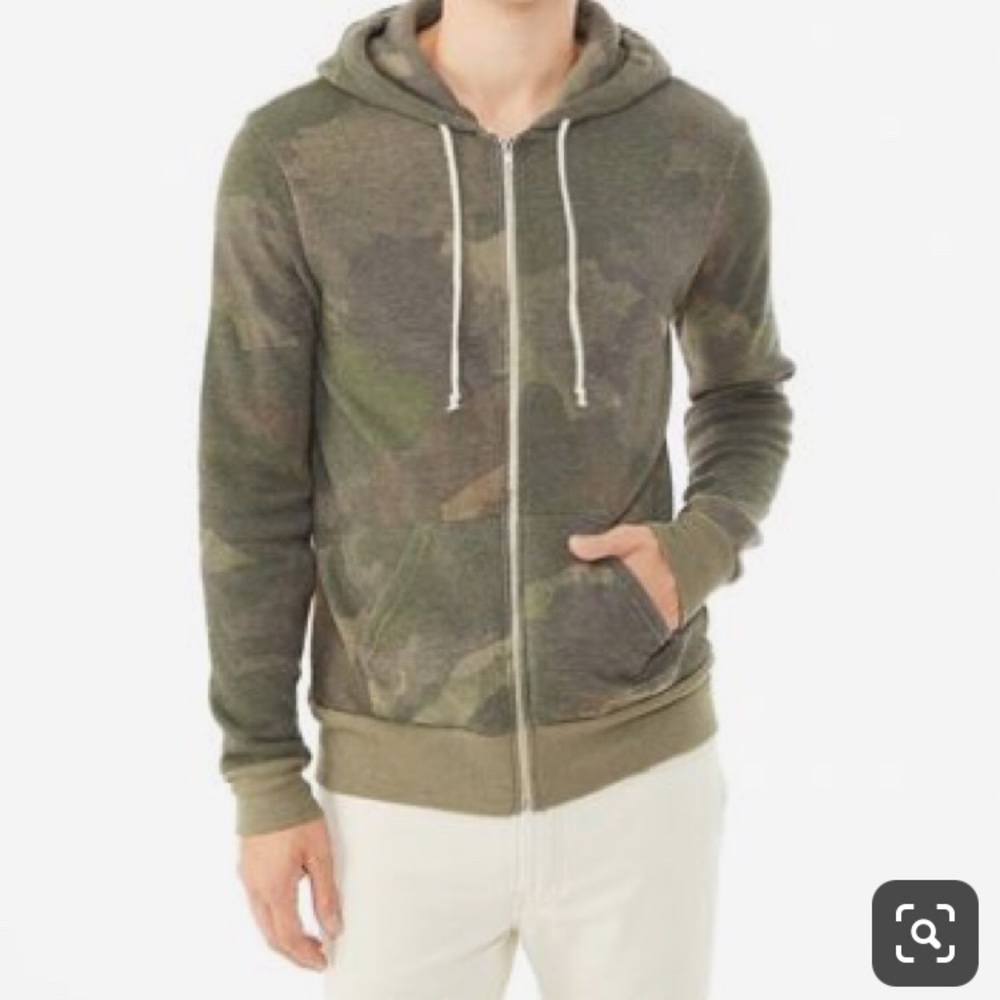 NWT Alternative Apparel Camo Hoodie